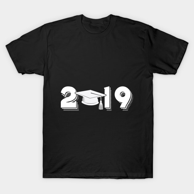 Senior Gifts High School 2019 College Graduation T T-Shirt by TeeLovely